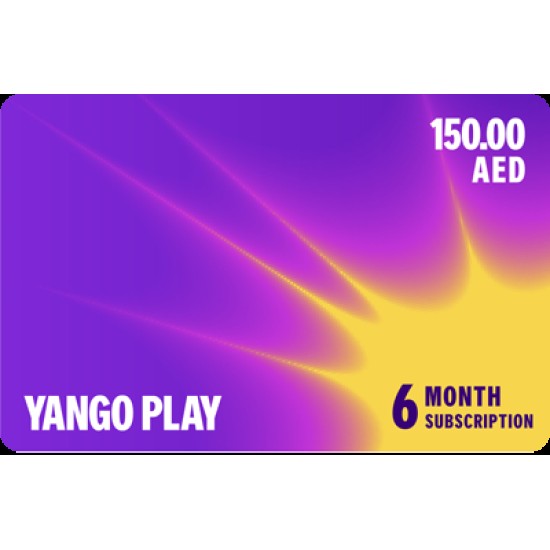 Yango Play UAE - Subscription for 6 months