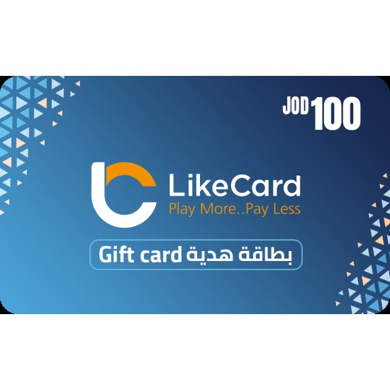 LikeCard Jordan store 100 JOD