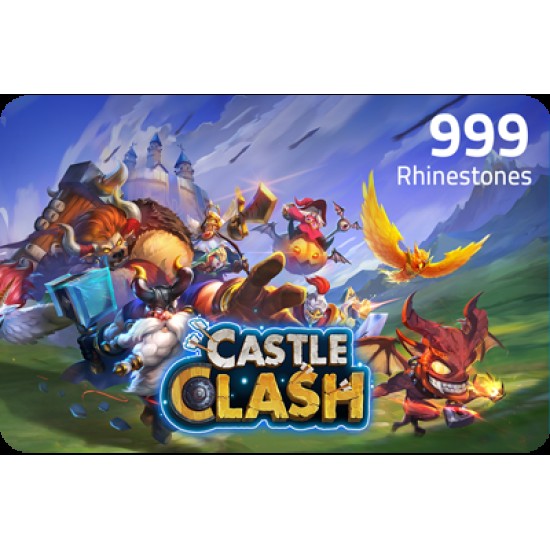 Castle Clash - 999 Rhinestones