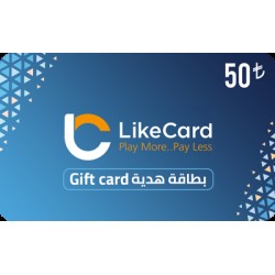 LikeCard Gift Card - 50 TL (Turky Account)