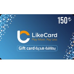 LikeCard Gift Card - 150 TL (Turky Account)