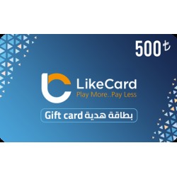 LikeCard Gift Card - 500 TL (Turky Account)