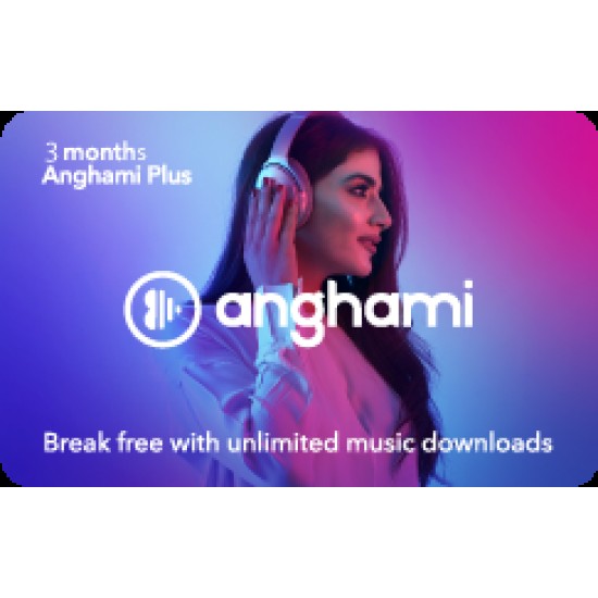 Anghami Plus 3 Month Subscription - Qatar