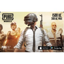 Pubg $25 - (1500+Free300UC)