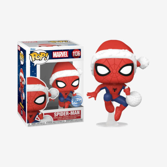POP! : Spider-Man - Spider-Man in Santa Hat Beyond Amazing  BY FUNKO (1136)
